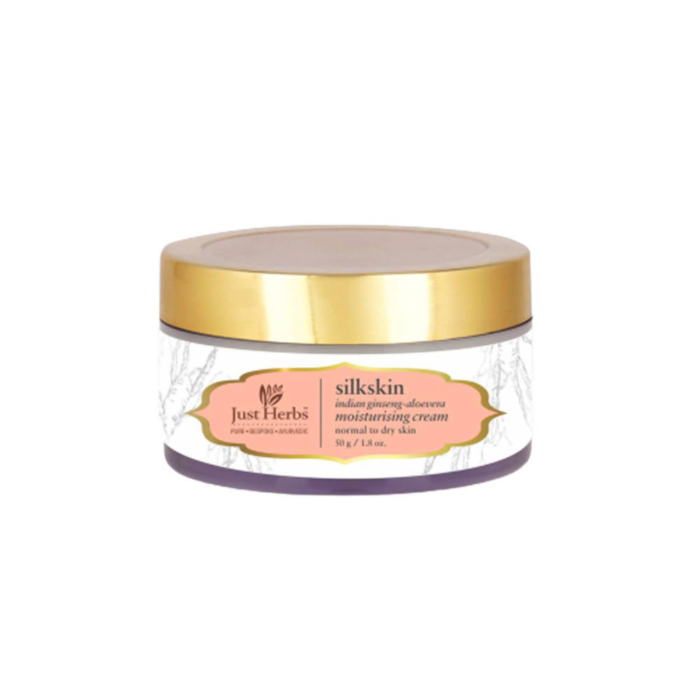 Just Herbs Silkskin Indian Ginseng - Aloevera Moisturising Cream