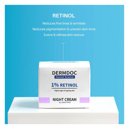 Dermdoc 1% Retinol Night Cream