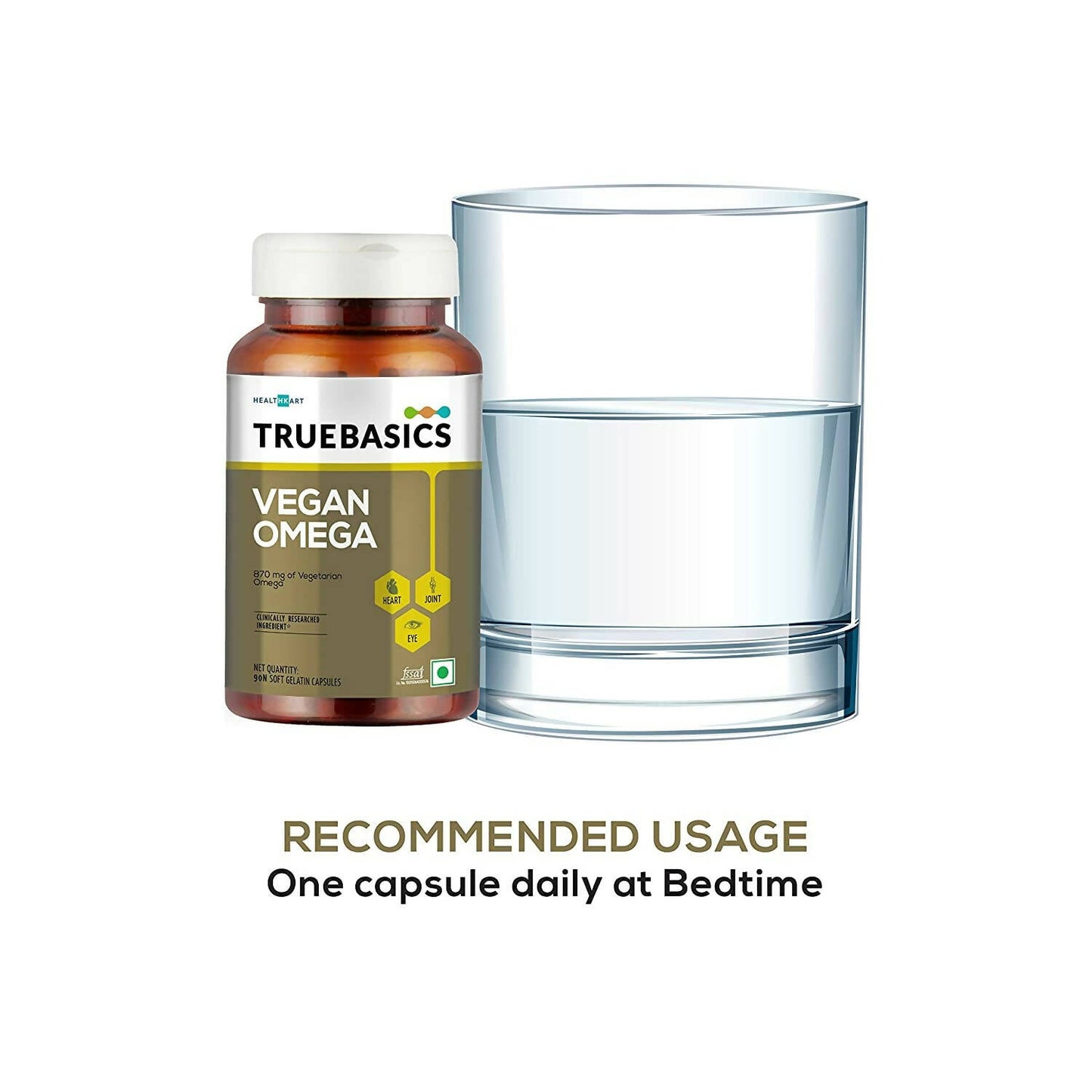 TrueBasics Vegan Omega Capsules