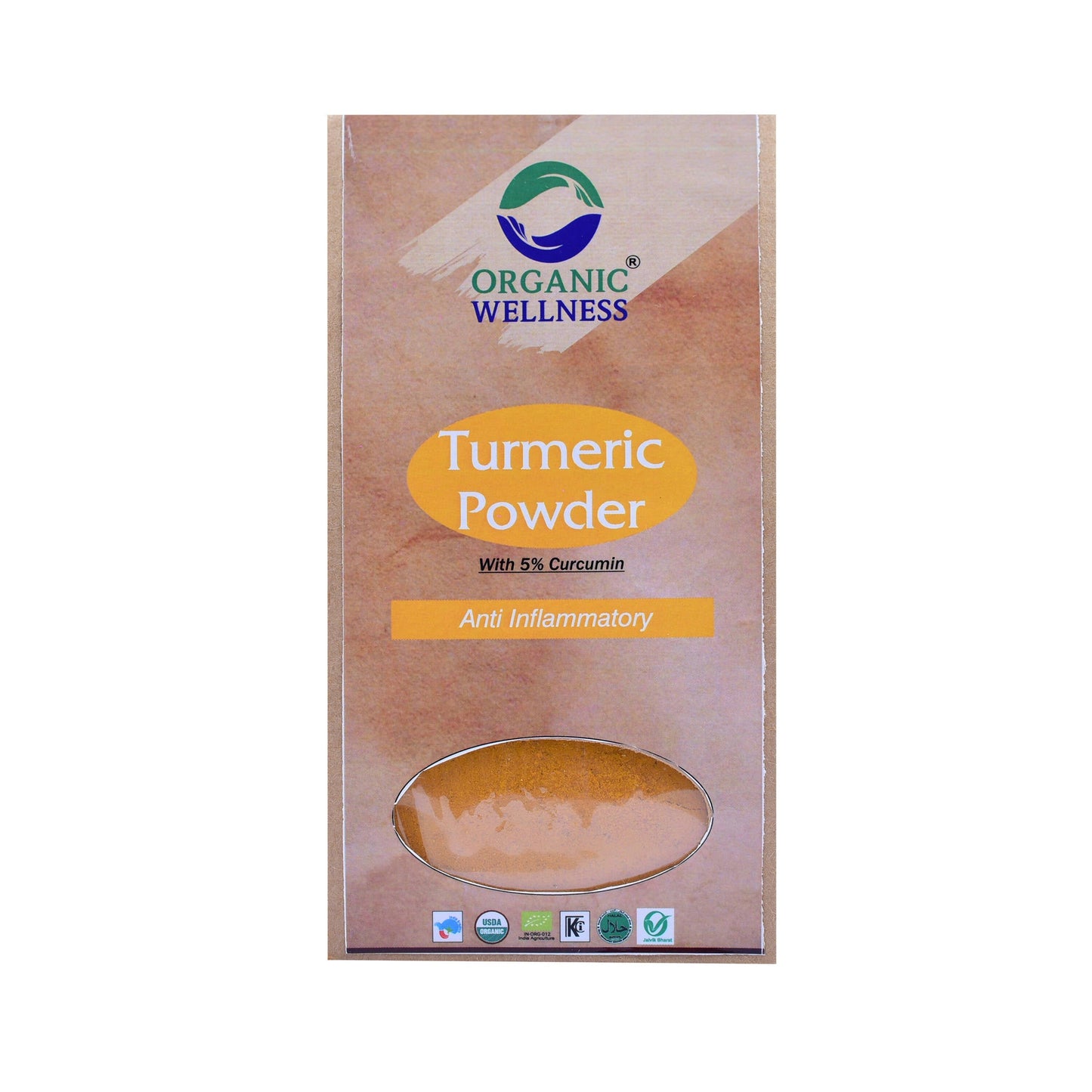 Organic Wellness Turmeric Powder -  USA, Australia, Canada 