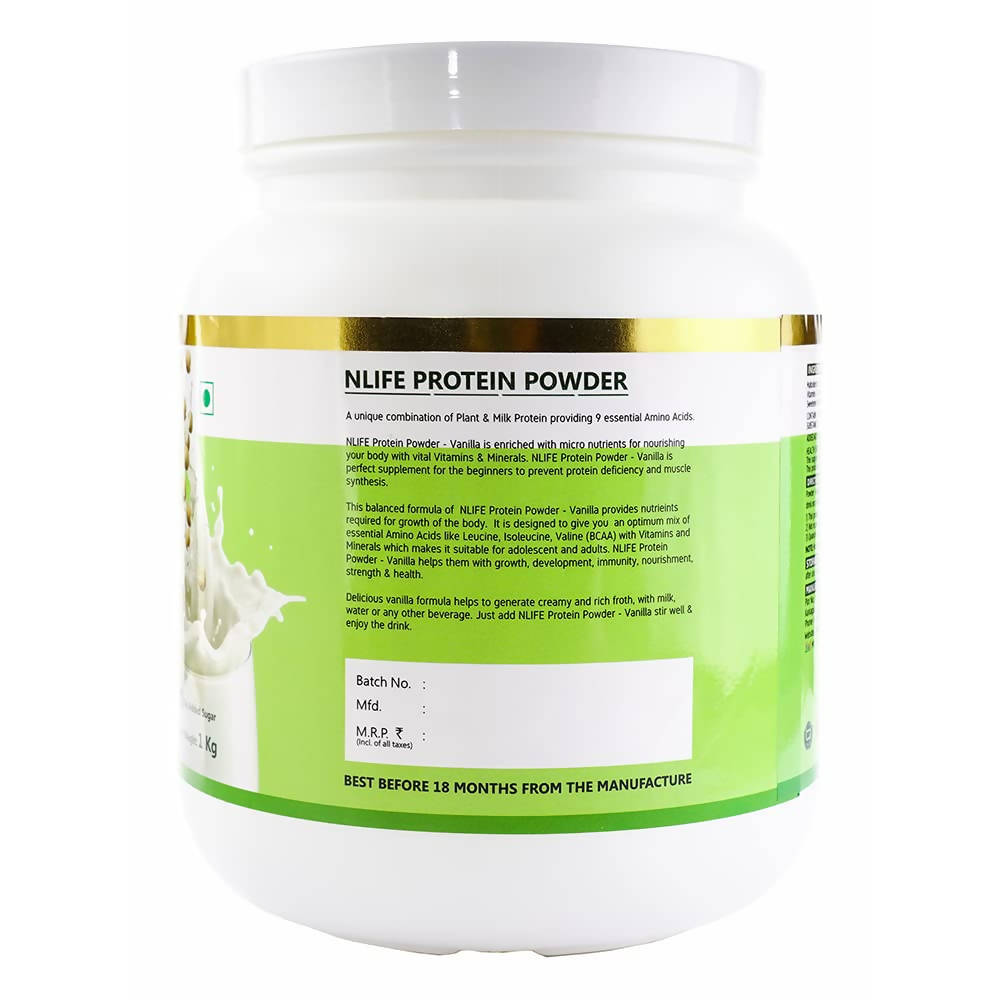 NLife Protein Powder Vanilla Flavor