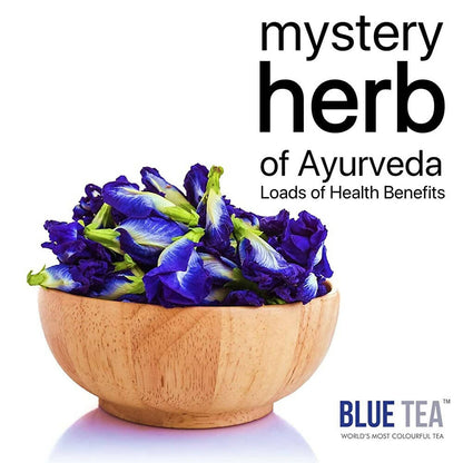 Blue Tea Butterfly Pea Cinnamon Herbal Tea Bags