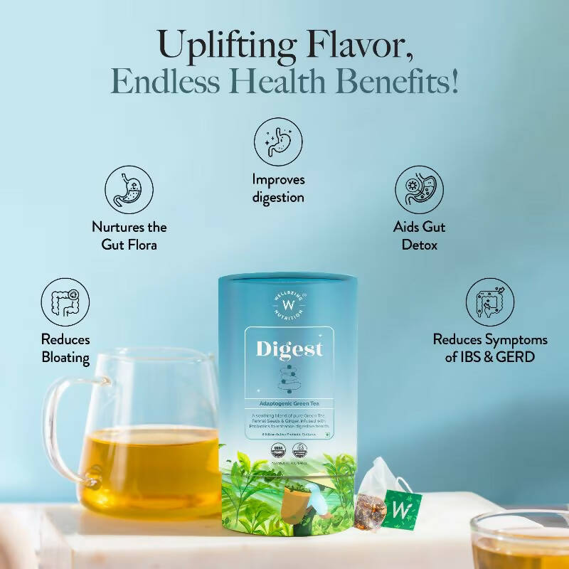 Wellbeing Nutrition Digest Green Tea