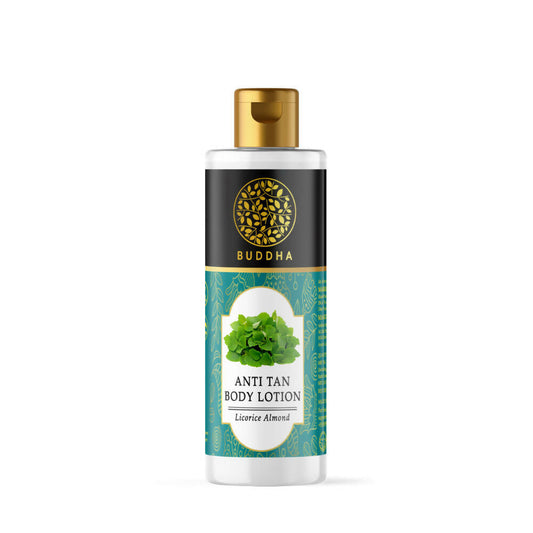 Buddha Natural Anti Tan Body Lotion - Helps To Reduce Tan and Dark Spots - BUDNE