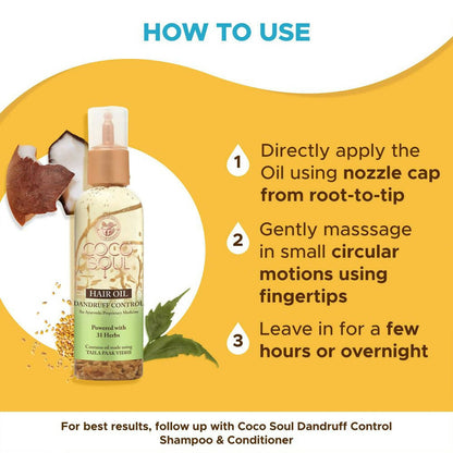 Coco Soul Hair Oil Dandruff Control