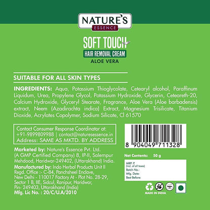 Nature's Essence Soft Touch Aloe Vera Hair Removal Cream