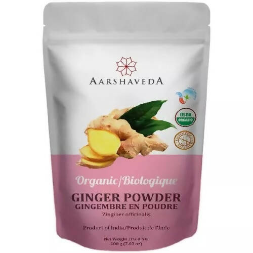 Aarshaveda Organic Ginger Powder -  USA, Australia, Canada 