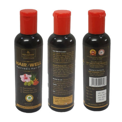 Deep Ayurveda Hair Well Ayurvedic Hair Oil