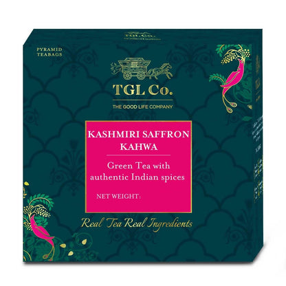 TGL Co. Kashmiri Saffron Kahwa Green Tea - buy in USA, Australia, Canada