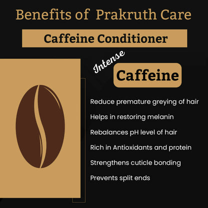 Prakruth Care Premium Herbal Intense Caffeine Conditioner