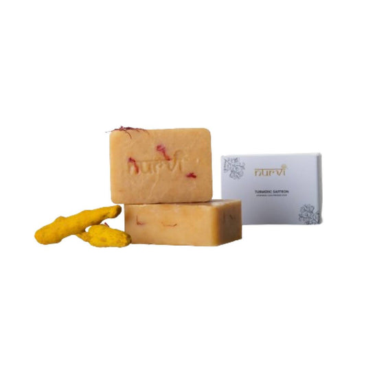 Nurvi Turmeric Saffron Cold Pressed Soap