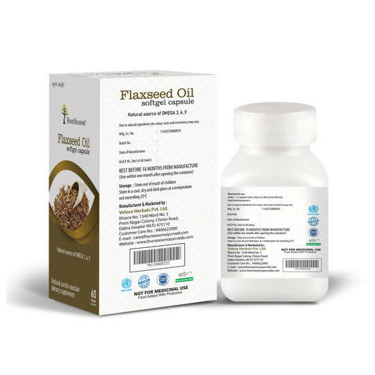 Four Seasons Flaxseed Oil Capsules