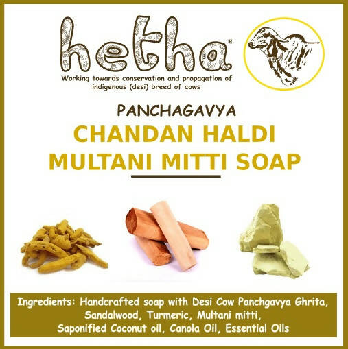 Hetha Chandan Haldi Multani Mitti Soap