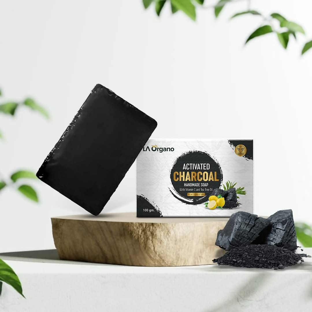 LA Organo Charcoal Handmade Soap