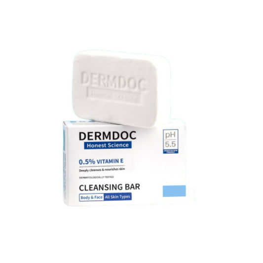 Dermdoc 0.5% Vitamin E Cleansing Bar - BUDNEN