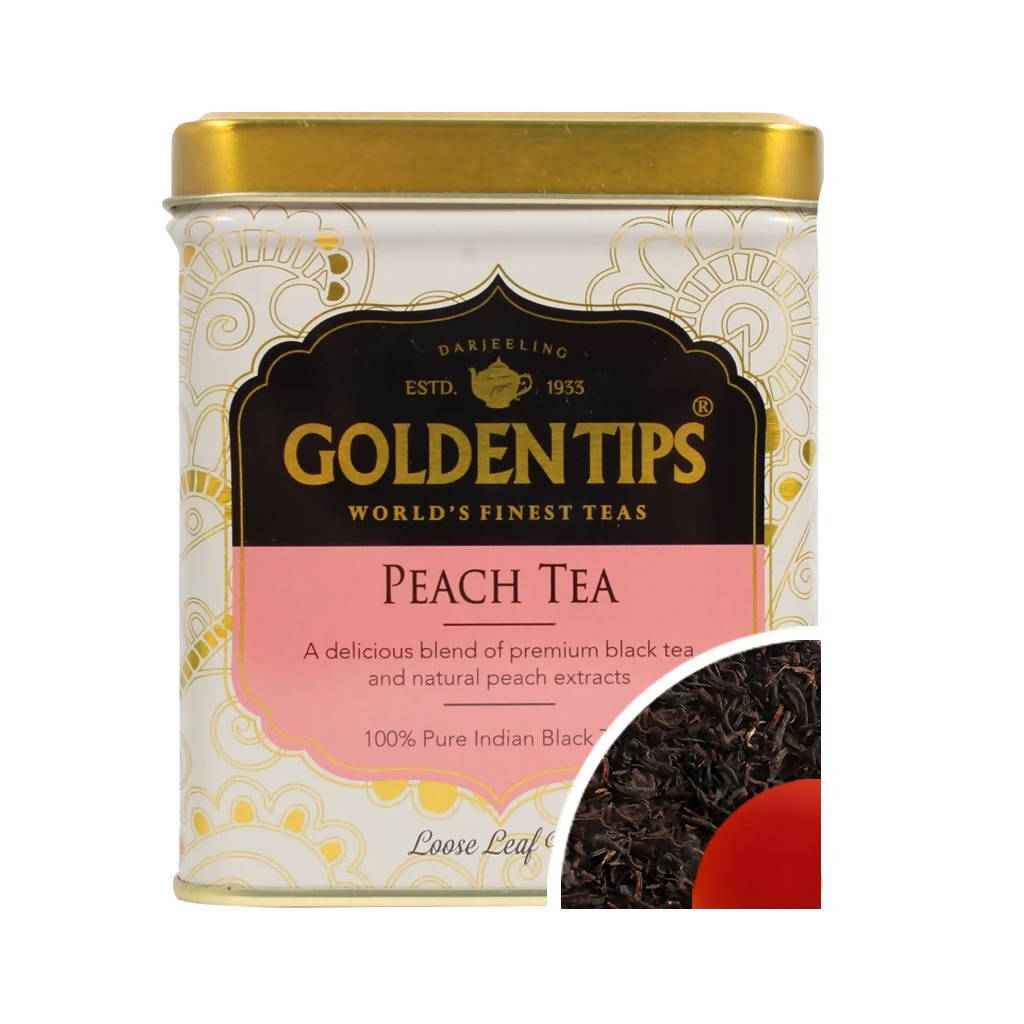 Golden Tips Loose Leaf Black Tea - Tin Can - BUDNE