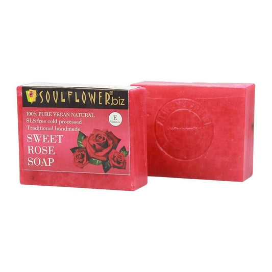 Soulflower Sweet Rose Handmade Soap