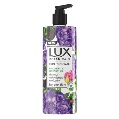 Lux Botanicals Skin Renewal Body Wash with Fig Extract & Geranium Oil - usa canada australia