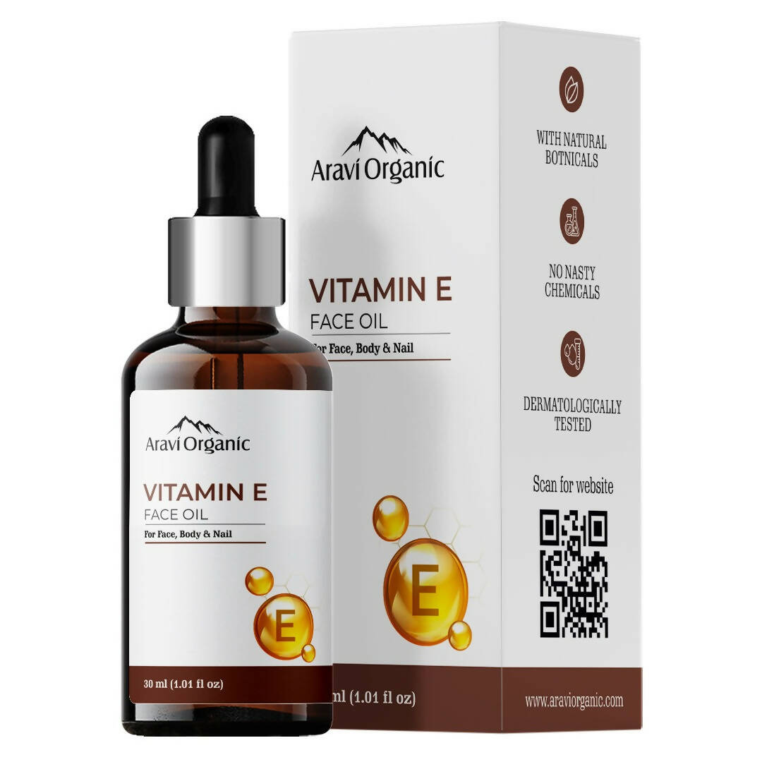 Aravi Organic Pure Vitamin E Oil - BUDNE