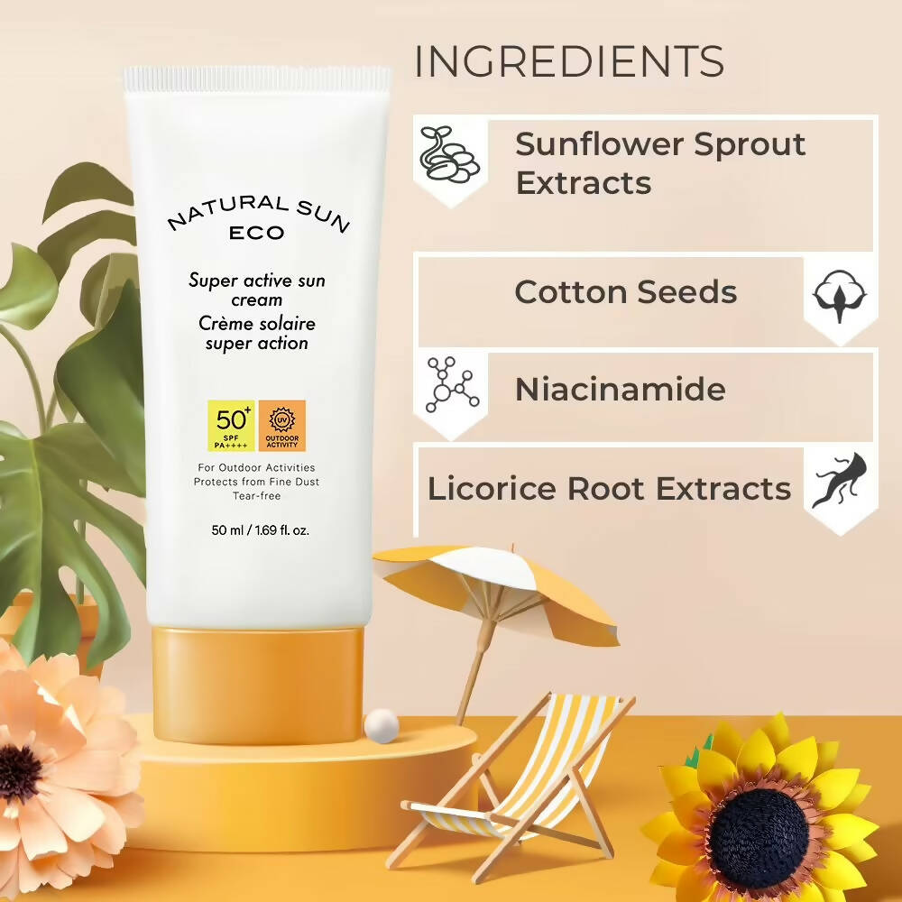 The Face Shop Natural Sun Eco Super Active Sun Cream