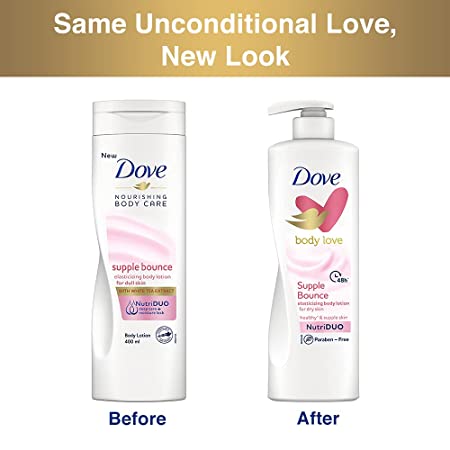 Dove Nourishing Body Care Supple Bounce elasticizing body lotion