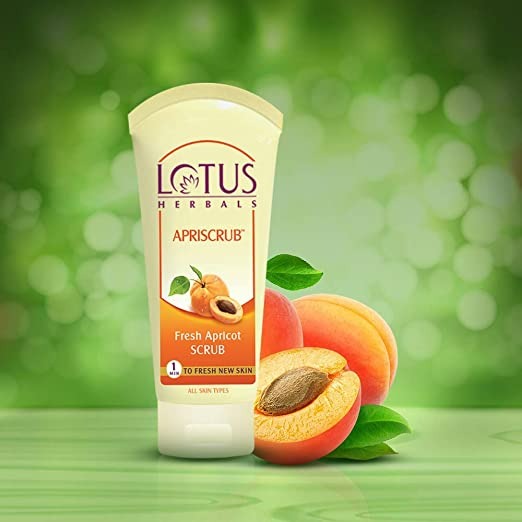 Lotus Herbals Apriscrub Fresh Apricot Scrub