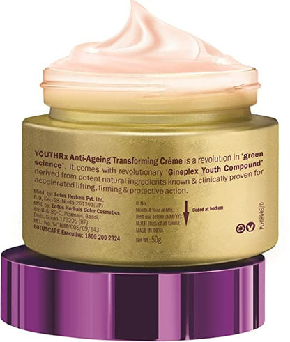 Lotus Herbals Youth Rx Anti-Aging Transforming Creme ??? SPF 25, PA +++