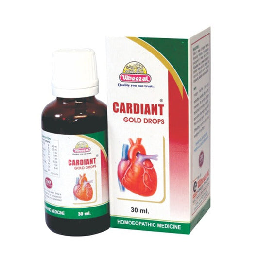 Wheezal Homeopathy Cardiant Gold Drops - BUDEN