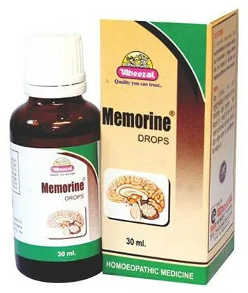 Wheezal Homeopathy Memorine Drops - BUDEN