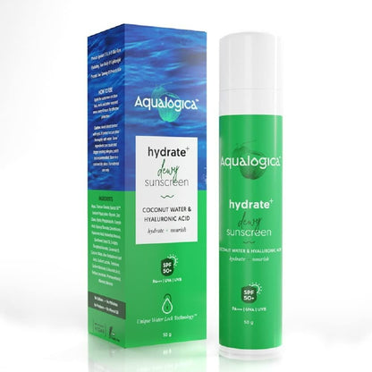 Aqualogica Hydrate+ Sunscreen with Coconut water & Hyaluronic Acid