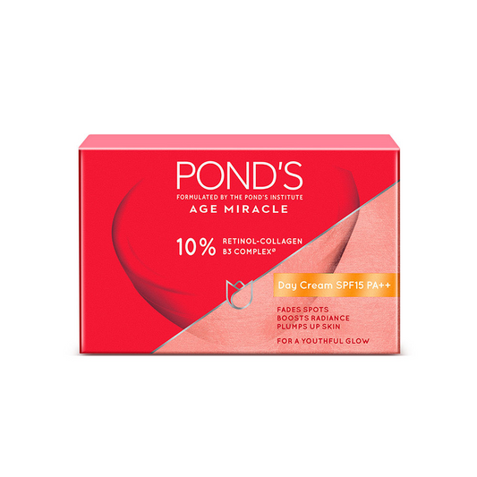 Ponds Age Miracle Wrinkle Corrector Spf 15 Pa++ Anti Aging Day Cream - BUDNE