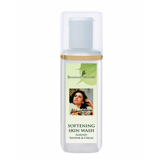 Shahnaz Husain Softening Skin Wash ???? Almond Shower & Cream - usa canada australia