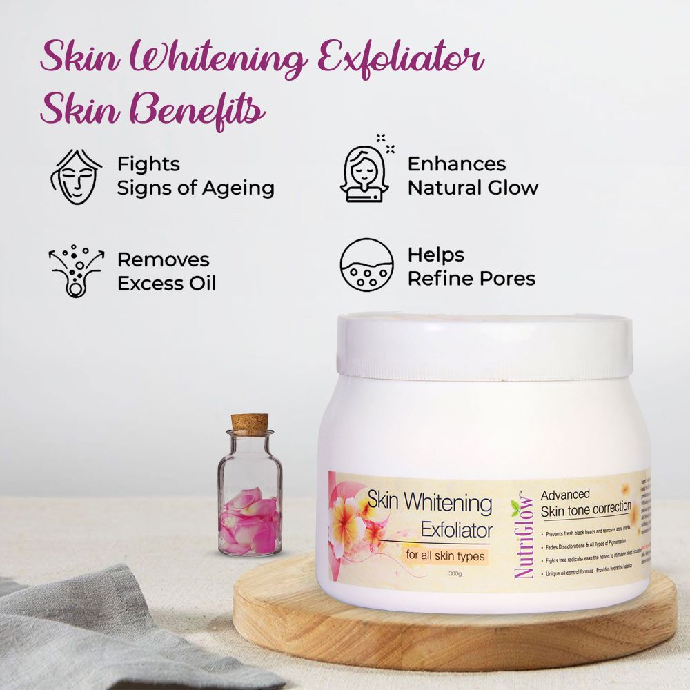 NutriGlow Skin Whitening Facial Exfoliator