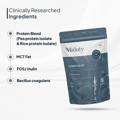 Miduty by Palak Notes Shapeme Up Plant Protein Powder
