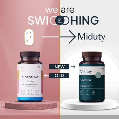 Miduty by Palak Notes Digest Fat Bila Salts Capsules