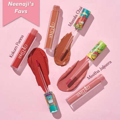 LoveChild By Masaba Gupta Mamma Mia Lush-Matte Lip Creme - Meetha Jaljeera