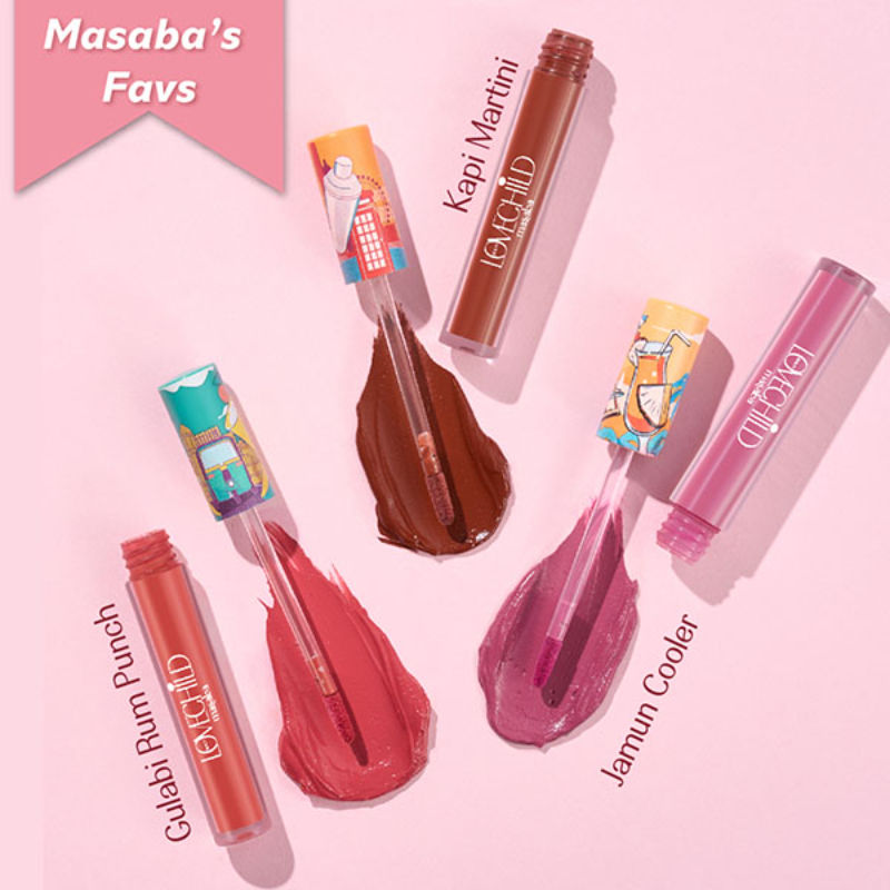 LoveChild By Masaba Gupta Mamma Mia Lush-Matte Lip Creme - Jamun Cooler