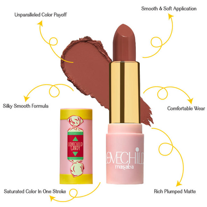 LoveChild By Masaba Gupta Luxe Matte Lipstick - 03 Sweet Supreme