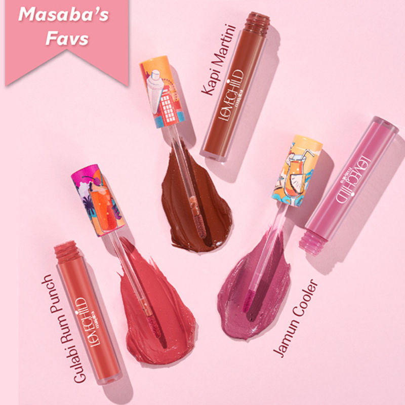 LoveChild By Masaba Gupta Mamma Mia Lush-Matte Lip Creme - Gulabi Rum Punch