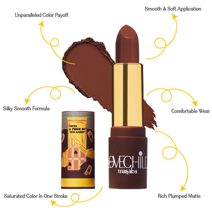 LoveChild By Masaba Gupta Luxe Matte Lipstick - 11 Bar-Fee