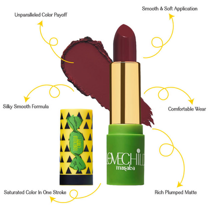 LoveChild By Masaba Gupta Luxe Matte Lipstick - 12 Pan-Tastic