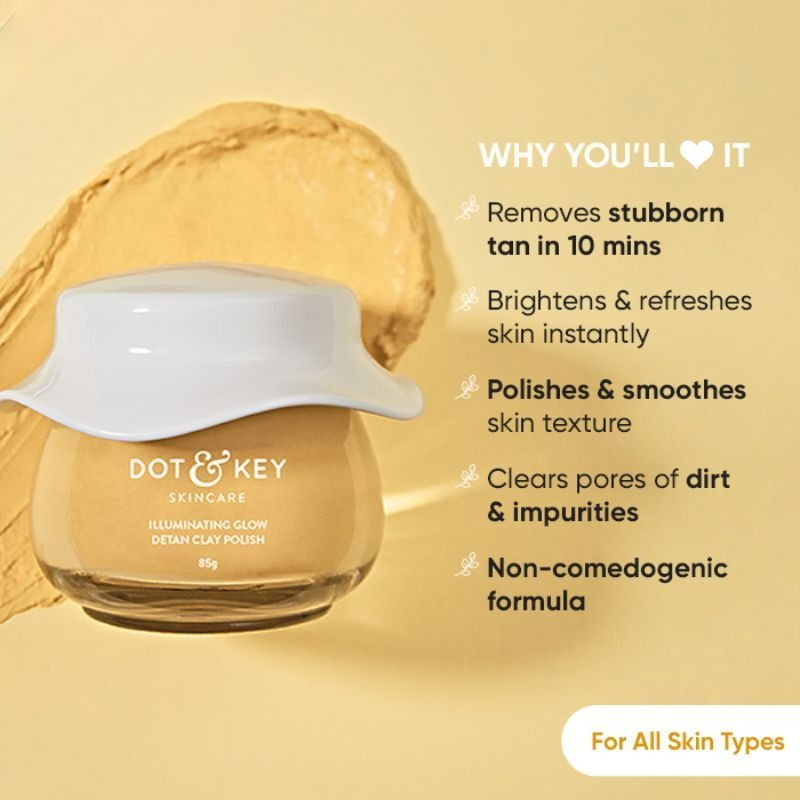 Dot & Key Illuminating Glow Detan Clay Mask