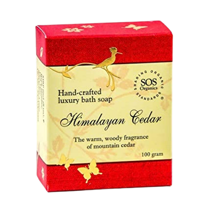 SOS Organics Frangipani Luxury Bath Soap