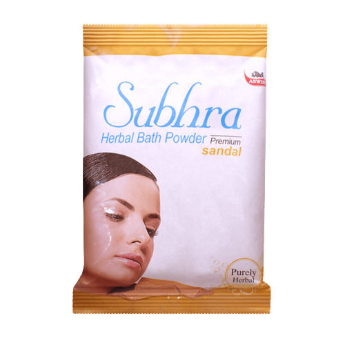 Aswini Subhra Sandal Herbal bath Powder - BUDNE