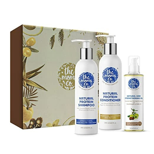 The Moms Co Natural Anti-Hair Fall Complete Care Kit