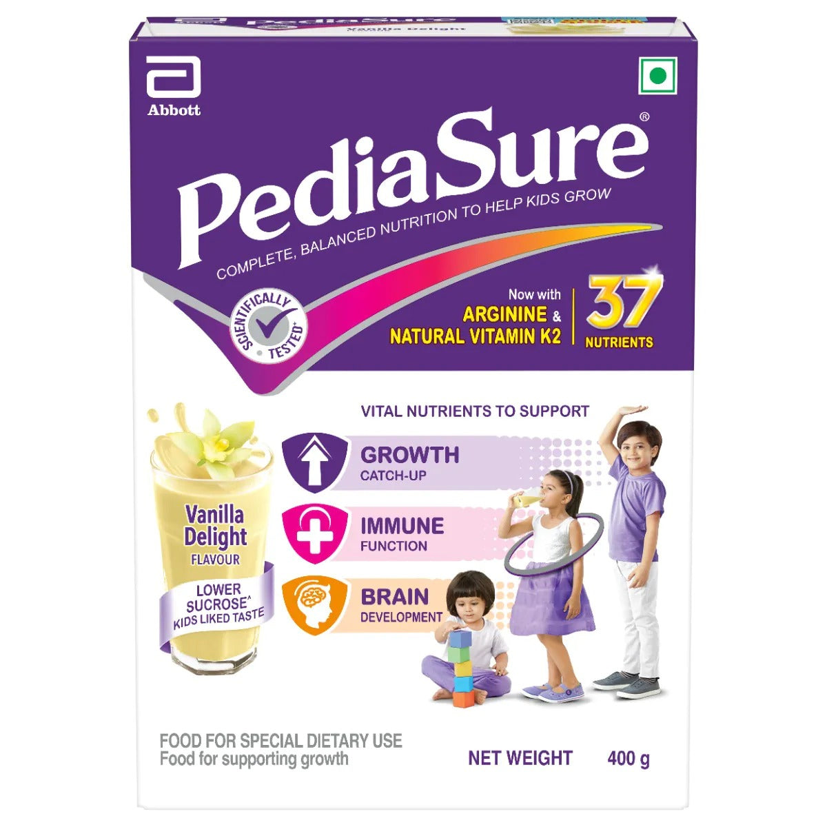 PediaSure Health and Nutrition Drink Powder for Kids Growth (Vanilla)
