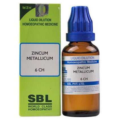 SBL Homeopathy Zincum Metallicum Dilution - BUDEN