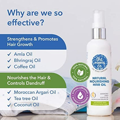 The Moms Co Natural Nourishing Hair Oil
