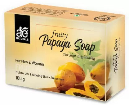 Ae Naturals Fruity Papaya Skin Whitening Soap