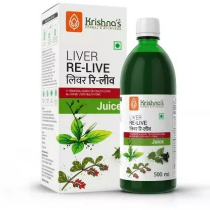 Krishna's Herbal & Ayurveda Liver Live Juice - usa canada australia